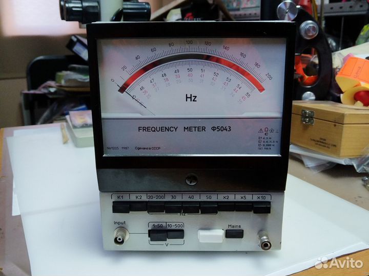 Частотомер Ф5043. СССР