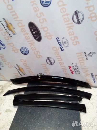 Дефлектора двери ветровики новые Fora Estina