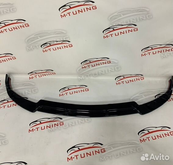Сплиттер Mercedes W205 C class
