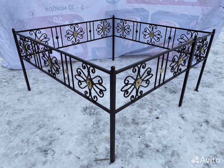 Ограды ритуальные