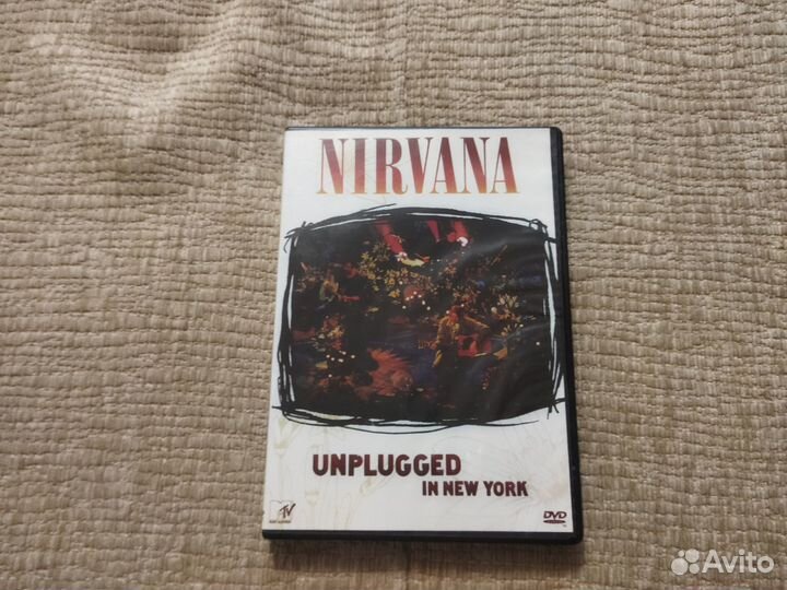 DVD диск Nirvana Unpluged in the New York