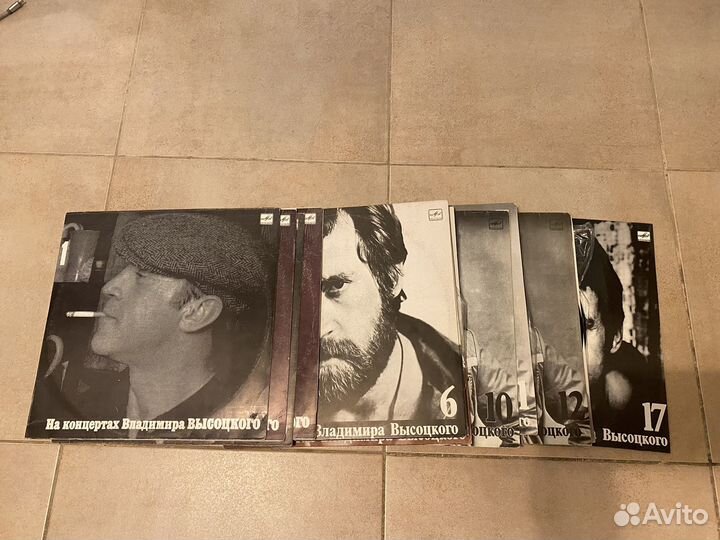 Виниловые пластинки высоцкого
