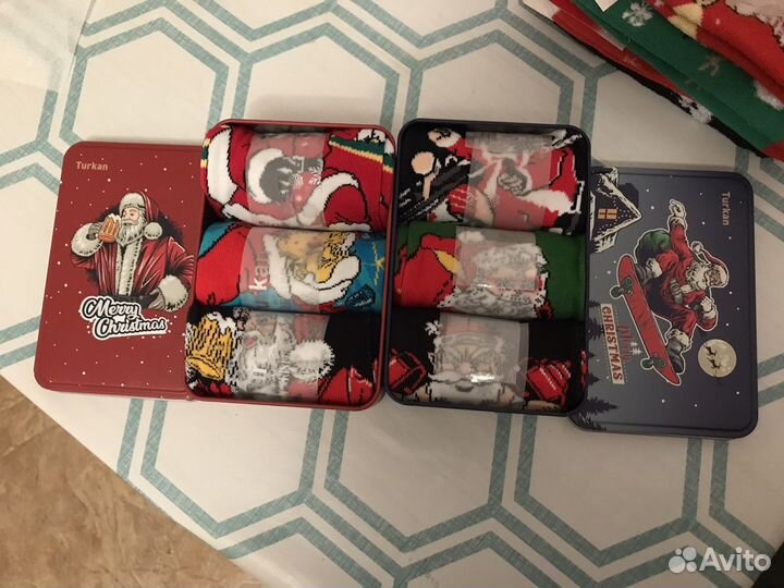 Новые наборы новогодних носков