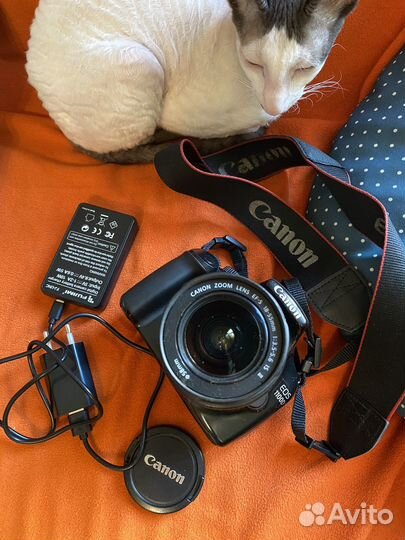 Зеркальный фотоаппарат canon eos 1100d