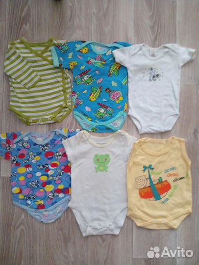 Боди, слипы и др