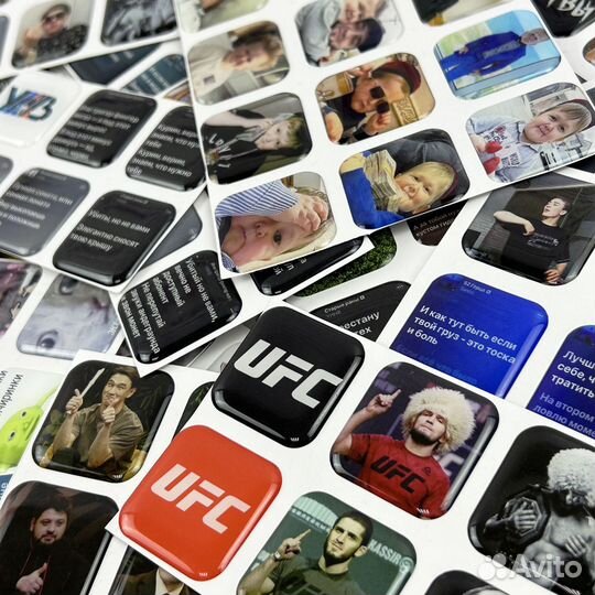 3D стикеры опт