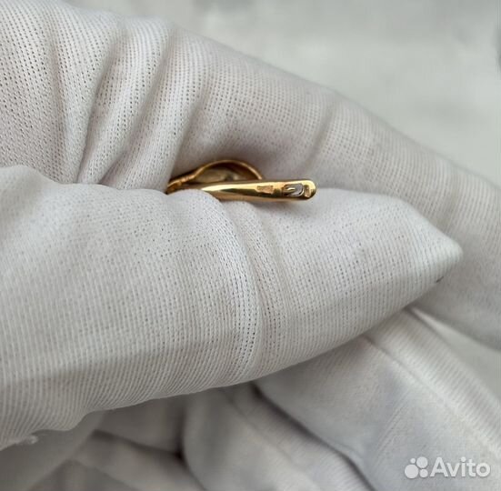 Серьги золотые