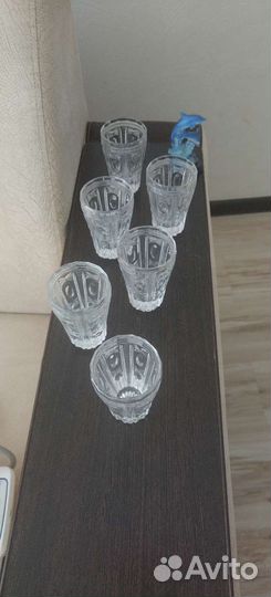 Хрустальные бокалы СССР