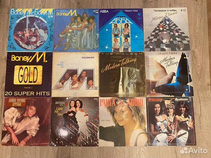 Продам пластинки поп 80-х, 90-х