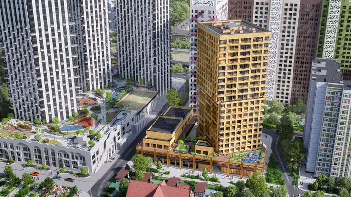 2-к. апартаменты, 72,7 м², 16/21 эт.