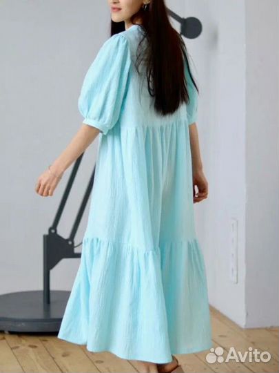 Платье из муслина M