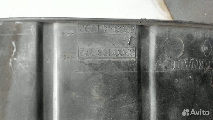 Защита моторного отсека Renault Clio, 2007