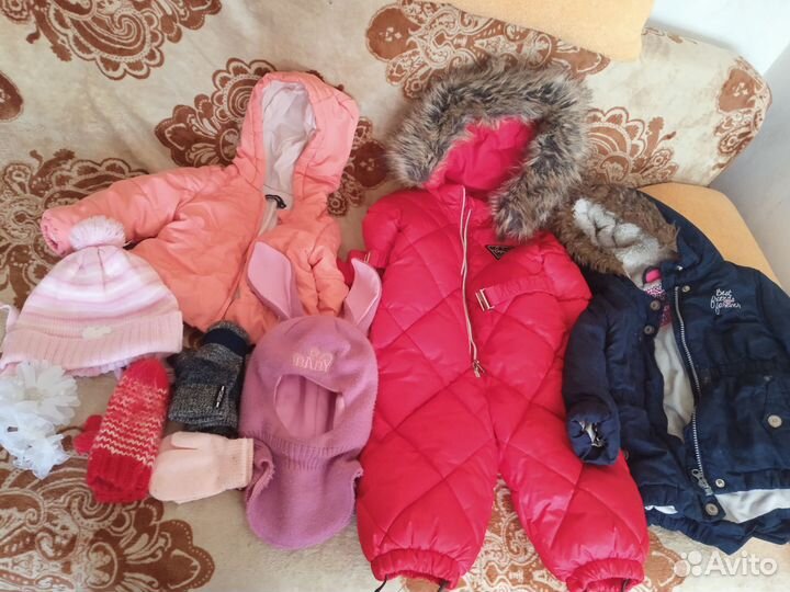 Детские вещи пакетом на девочку 80