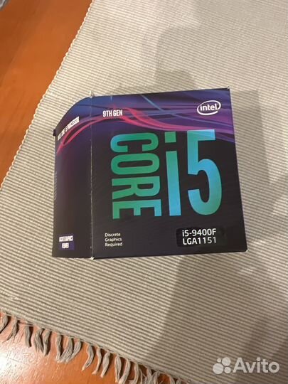 Процессор Intel Core i5 9400f