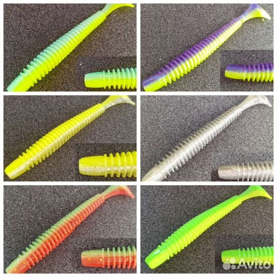 Силиконовые приманки Keitech Swing Impact