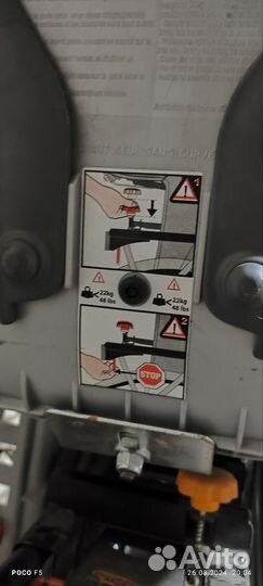 Детское кресло на велосипед