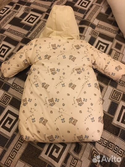 Детский зимний конверт