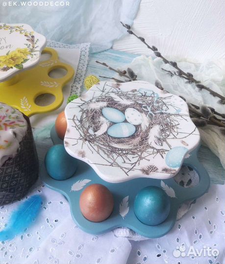Подставки для кулича и яиц