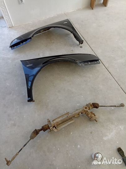 Крылья рулевая рейка