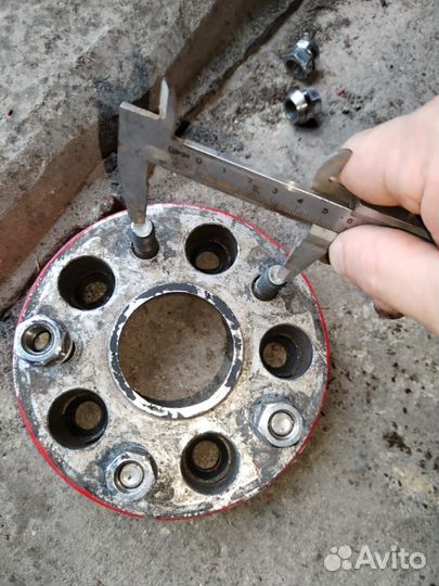 Проставки колесные 5*1143 4 шт