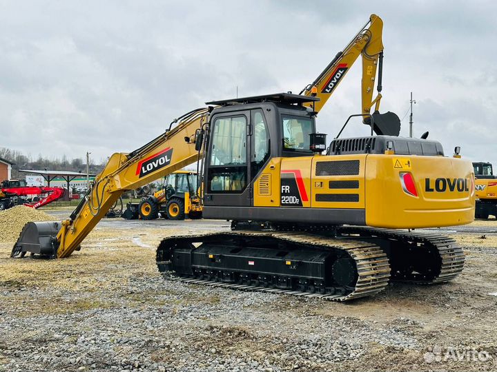 Гусеничный экскаватор Lovol FR220D2, 2024