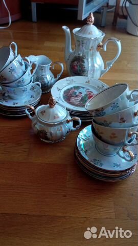 Чайно-кофейный сервиз мадонна германия