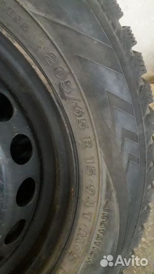 205/65 R15 Nordman Nordman 4 Зима Штампованные R15