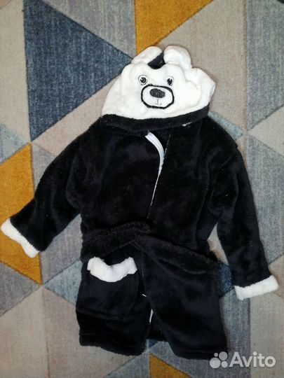 Детский халат на 3-4 года