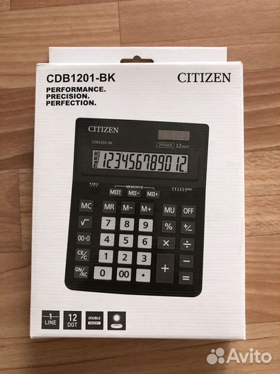 Калькулятор citizen cdb1201-bk