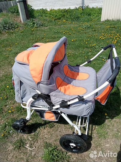 Коляска для двойни