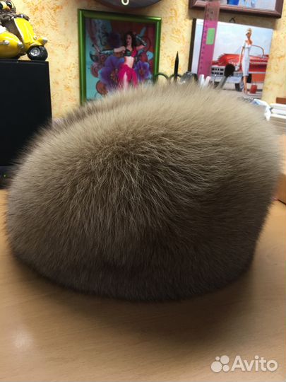 Шапка из песца