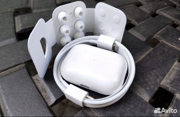 AirPods Pro 2 поколения (Гарантия + Чехол)
