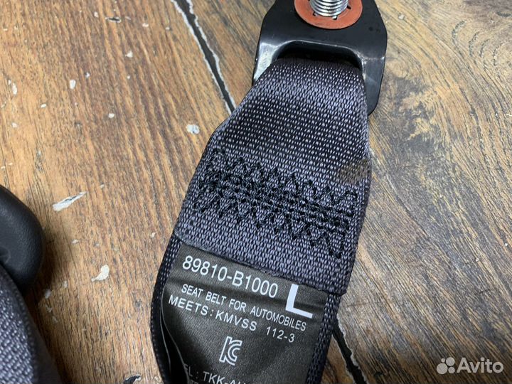 Hyundai Genesis G80 Ремень безопасности задний