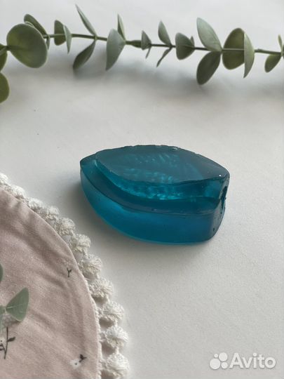 Молд лист дикой розы двухсторонний