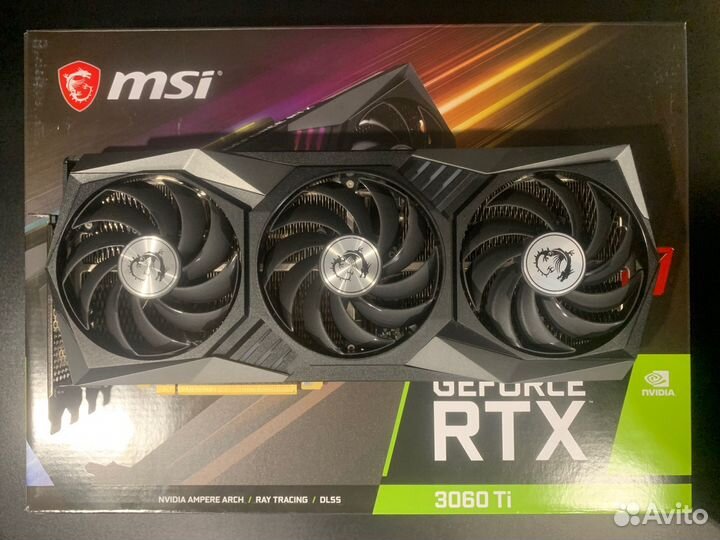 GeForce RTX 3060 Ti MSI Gaming X Trio 8 Gb