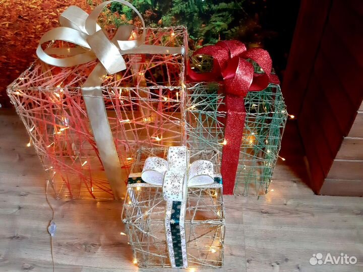 Новогодние коробки