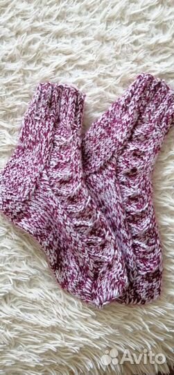 Носки женские. Ручная работа. На ножку 38-39