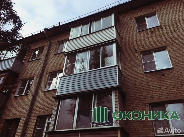 Отделка балконов под ключ