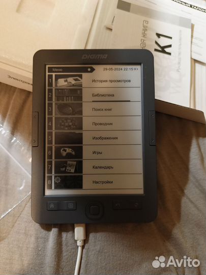 Электронная книга Digma K1