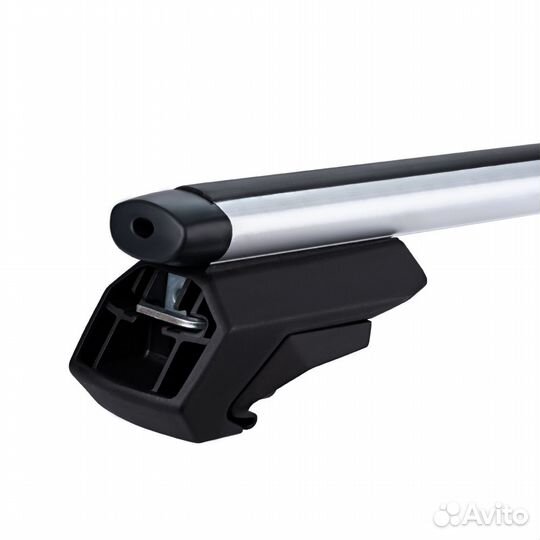 Багажник для Hyundai 5D Trajet 2000- аэродинамические дуги + замки