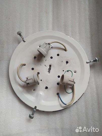 Лампа светильник тарелка 39см