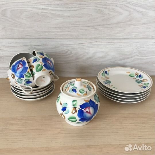 Фарфоровые столовые сервизы СССР