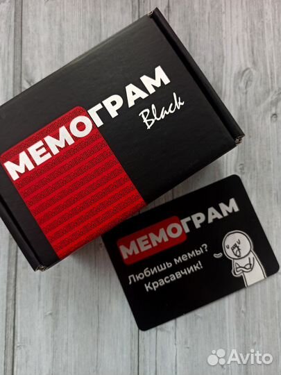 Настольная игра Мемограм black