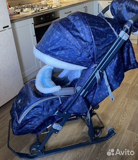 Санки коляска ника