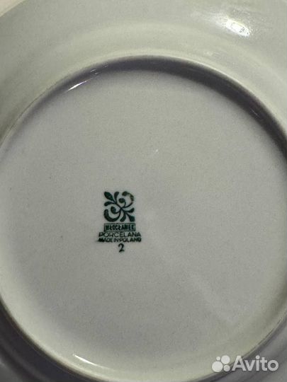 Тарелки форфоровые Польша и Дулево