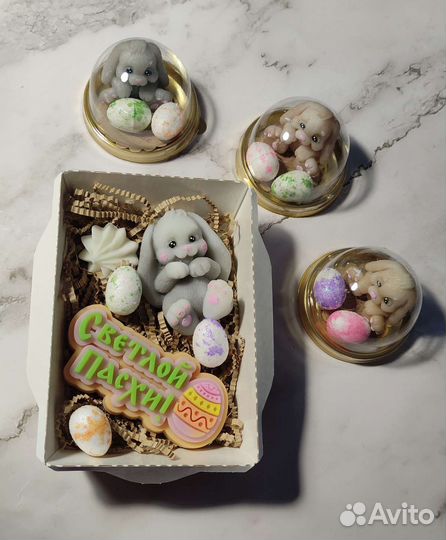 Мыло ручной работы зайка