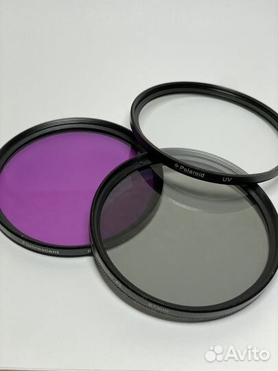 Набор светофильтров polaroid 67mm CPL UV FLD