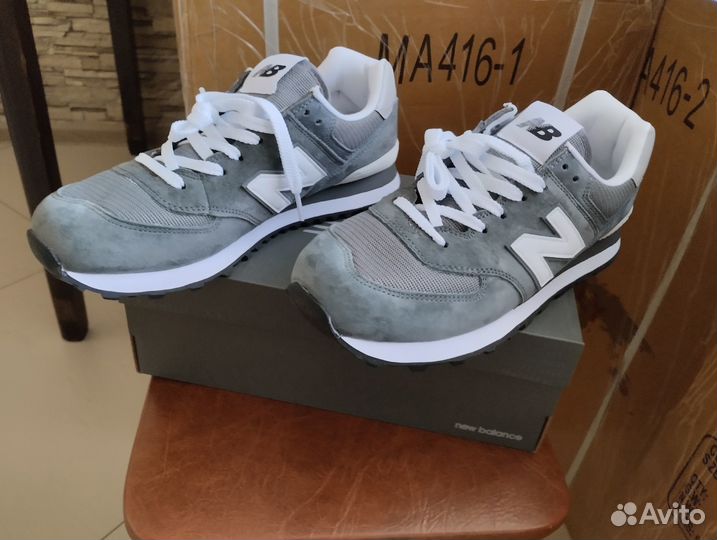 Кроссовки 574 New Balance мужские женские 36-46