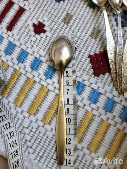 Чайные ложки мельхиор СССР