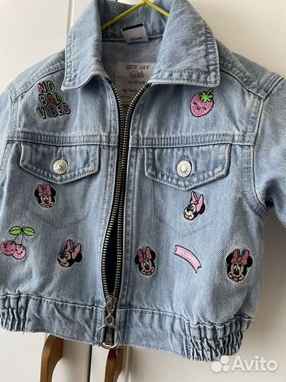 Джинсовая курта для девочки GJ